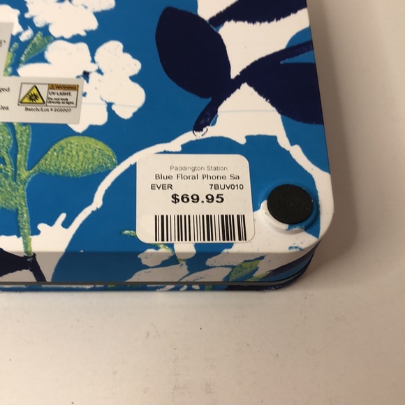 Blue Floral UV Phone Sanitizer Disinfectant - Picture 5 of 6